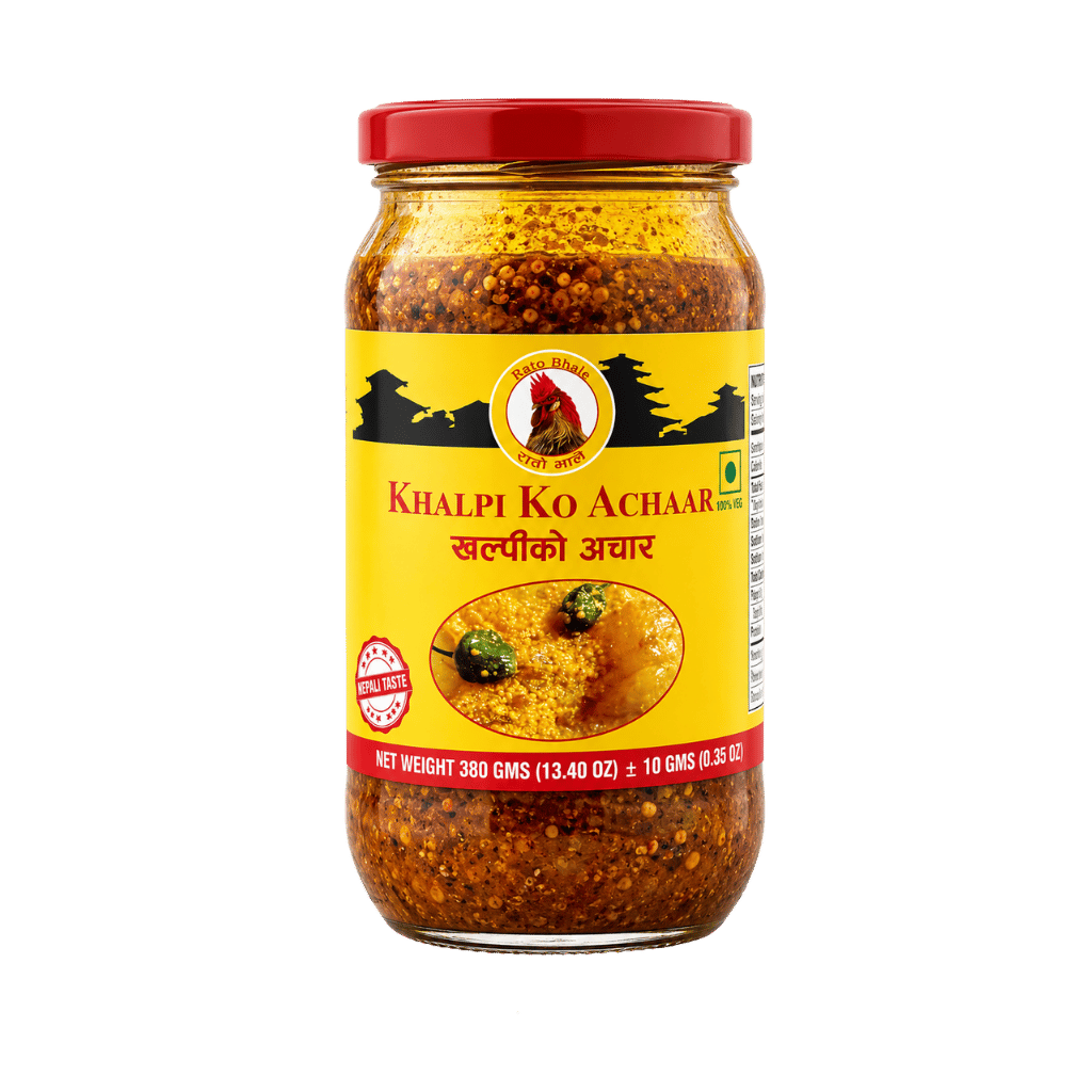Rato bhale Khalpi Ko Achaar 380 g buy online USA - 1